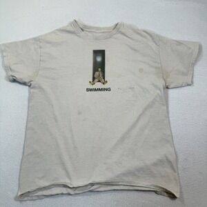 Mac Miller Swimming Shirt Men Large‎ White Concert Tee